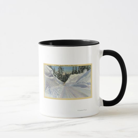 Colorado "Snogo" Schneepflug Winter Lernen Tasse (Rechts)