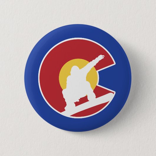 Colorado Snowboard Button (Vorderseite)