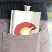 Colorado Snowboard Flachmann (Beispiel)