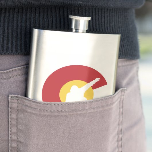 Colorado Snowboard Flachmann (Beispiel)