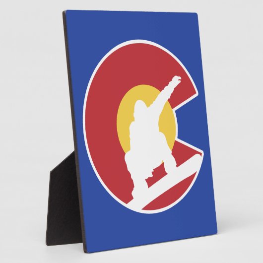 Colorado Snowboard Fotoplatte (Seite)