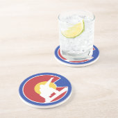 Colorado Snowboard Untersetzer (Seite)