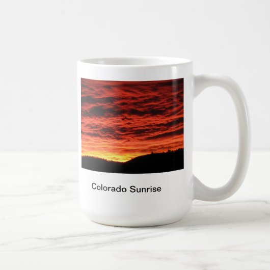 Colorado-Sonnenaufgang Kaffeetasse (Rechts)