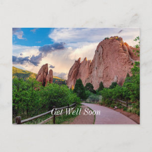 Colorado South Gateway Morgen Gute Besserung Postk Postkarte