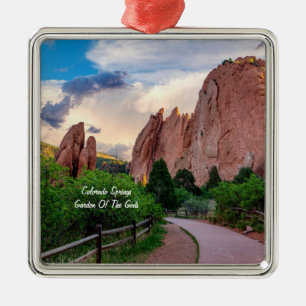 Colorado South Gateway Morning Premium Ornament Aus Metall