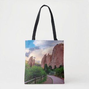 Colorado South Gateway Morning Wiederverwendbare T Tasche