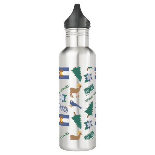 Colorado-Spaß-Muster Trinkflasche (Links)