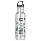 Colorado-Spaß-Muster Trinkflasche (Vorderseite)