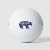 Colorado Springs Bear Golfball (Vorderseite)
