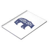 Colorado Springs Bear Notizblock (Linke Seite)
