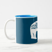 Colorado Springs Bear Zweifarbige Tasse (Links)