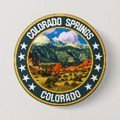 Colorado Springs Button (Vorderseite)