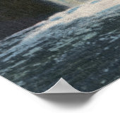 Colorado Springs, CO - Bridal Veil Falls Poster (Ecke)