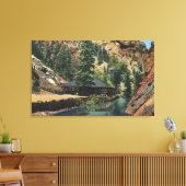 Colorado Springs, CO - Forellen Leinwanddruck (Insitu (Wohnzimmer))