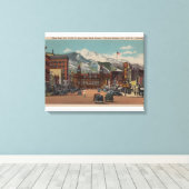 Colorado Springs, CO Leinwanddruck (Insitu (Holzboden))