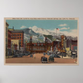 Colorado Springs, CO Poster (Vorne)