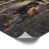 Colorado Springs, CO - Unterer Dreier Herbst Poster (Ecke)
