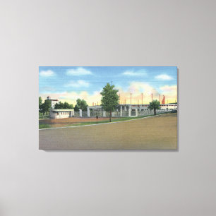 Colorado Springs, Co - werden Sie Rogers Leinwanddruck