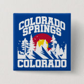 Colorado Springs, Colorado Button (Vorderseite)