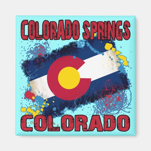 Colorado Springs, Colorado Magnet (Vorne)