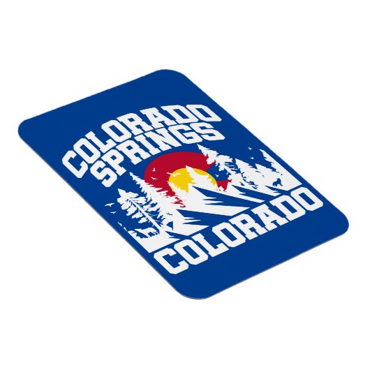 Colorado Springs, Colorado Magnet (Rechte Seite)