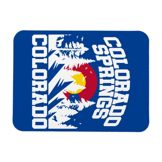 Colorado Springs, Colorado Magnet (Horizontal)