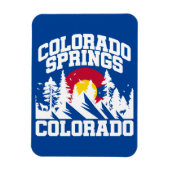 Colorado Springs, Colorado Magnet (Vertikal)