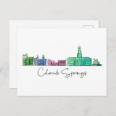 Colorado Springs COLORADO Postkarte (Vorne/Hinten)