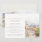 Colorado Springs, Colorado Probeessen Einladung (Vorne/Hinten)