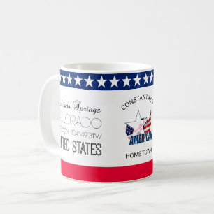 Colorado Springs, Colorado, Vereinigte Staaten ele Kaffeetasse