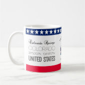 Colorado Springs, Colorado, Vereinigte Staaten Kaffeetasse (Links)