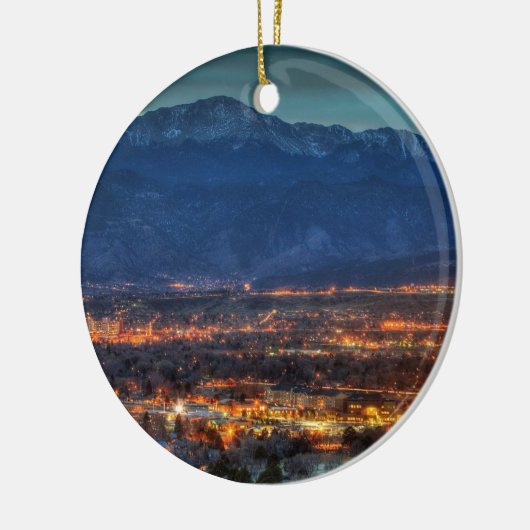 Colorado Springs Keramikornament (Links)