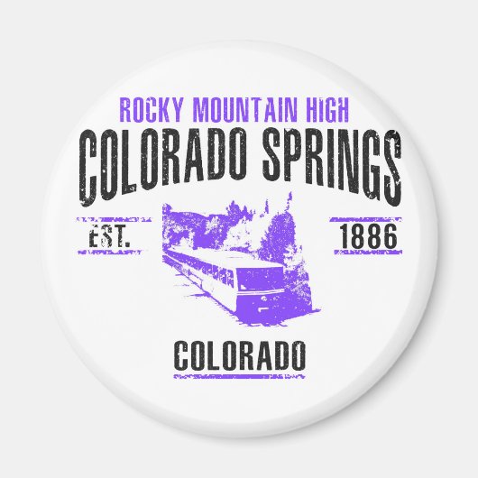 Colorado Springs Magnet (Vorne)