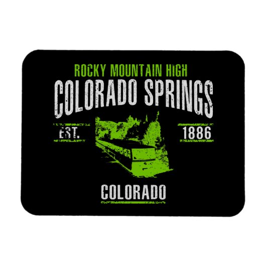 Colorado Springs Magnet (Horizontal)
