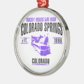 Colorado Springs Ornament Aus Metall (Links)