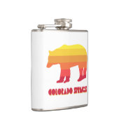 Colorado Springs Regenbogenbär Flachmann (Rechts)