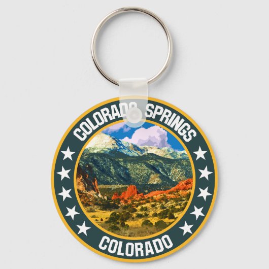 Colorado Springs Schlüsselanhänger (Vorderseite)