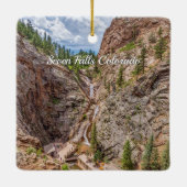 Colorado Springs Souvenir Keramikornament (Rückseite)