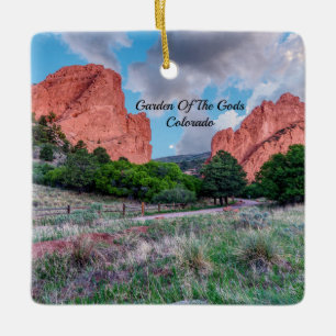 Colorado Springs Souvenir Keramikornament