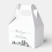 Colorado Springs Wedding Personalisiert Gevor Box Geschenkschachtel (Rückseite)