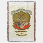 Colorado-Staat Decke (Vorderseite Vertikal)