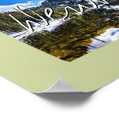 Colorado Staat Foto-Beilage und Ortsname Poster (Ecke)