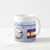 Colorado-Staat Gedenk Kaffeetasse (VorderseiteRechts)