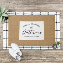 Colorado Staat Monogram Doormat
