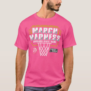 Colorado Staat Rams März Madness 2025 Men's Baske T-Shirt
