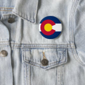 Colorado-Staats-Flagge Button (Beispiel)