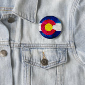 Colorado-Staats-Flagge Button (Beispiel)