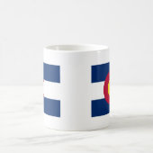 Colorado-Staats-Flagge Kaffeetasse (Mittel)