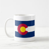 Colorado-Staats-Flagge Kaffeetasse (Links)