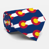 Colorado-Staats-Flagge Krawatte (Gerollt)